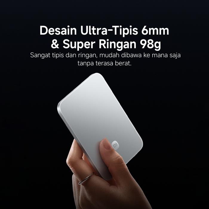 UltraThin Magnetic Power Bank 5000 15W 2