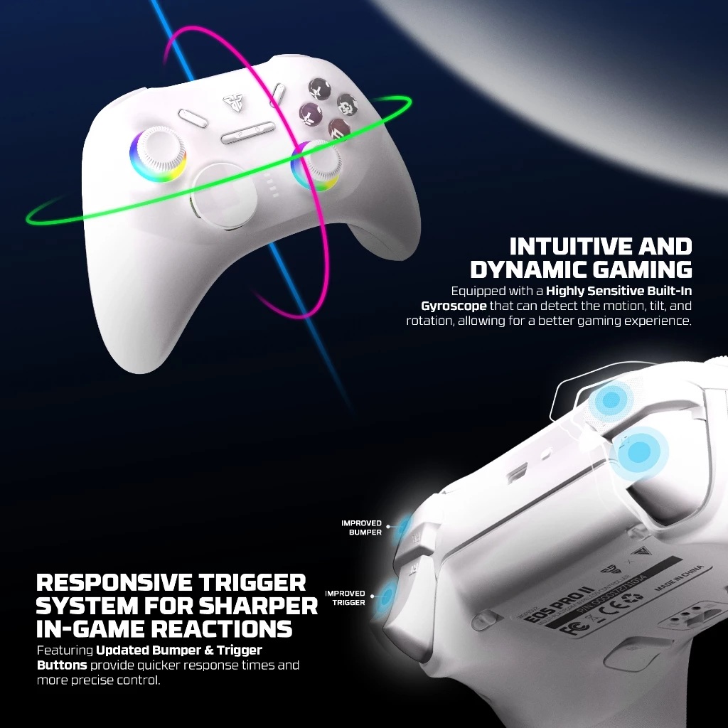 Fantech EOS PRO II Series Bluetooth Gamepad WGP15V2