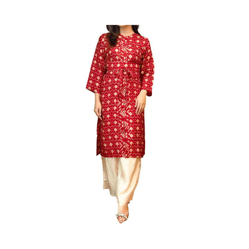 Lausboutique Selly Long Sleeve Seri Jumputan 1