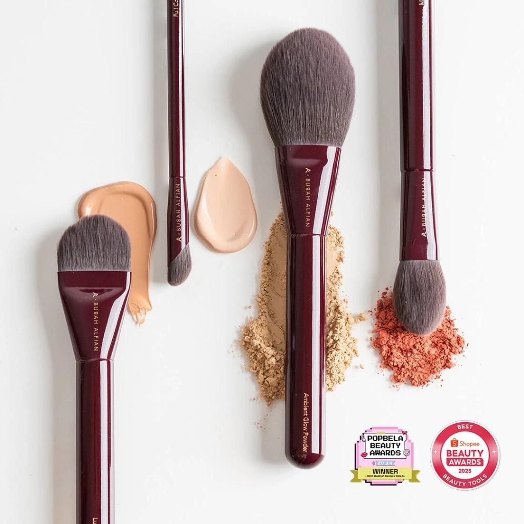 Aeris Beauté x Bubah Alfian 2.0 Merlot Brush Complete Set 