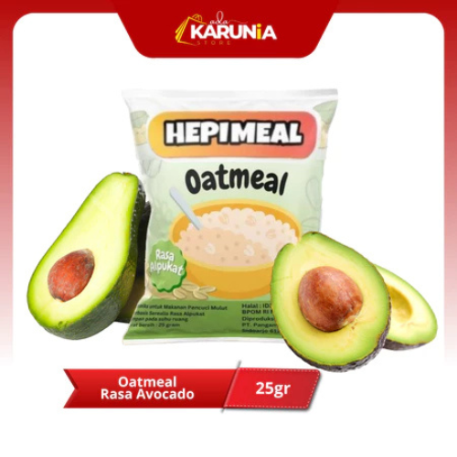 Pangan Nutrisi Sejahtera Hepimeal Oatmeal Rasa Alpukat