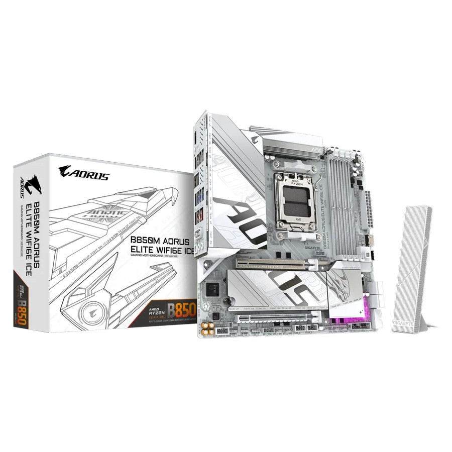 AORUS Elite WIFI6E Ice Motherboard ｜ B850M