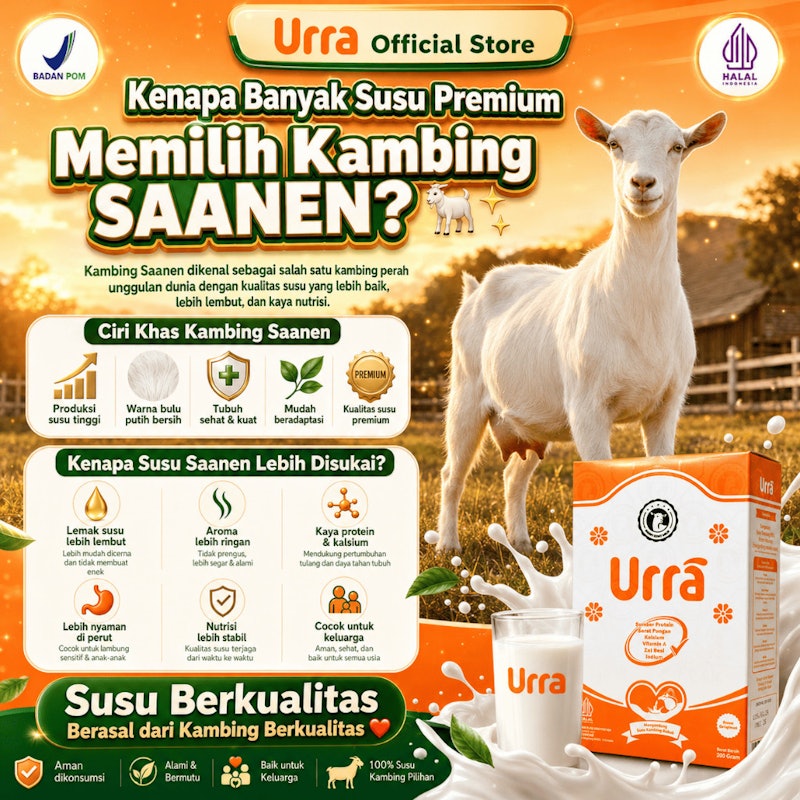 URRA Susu Kambing Saanen 3
