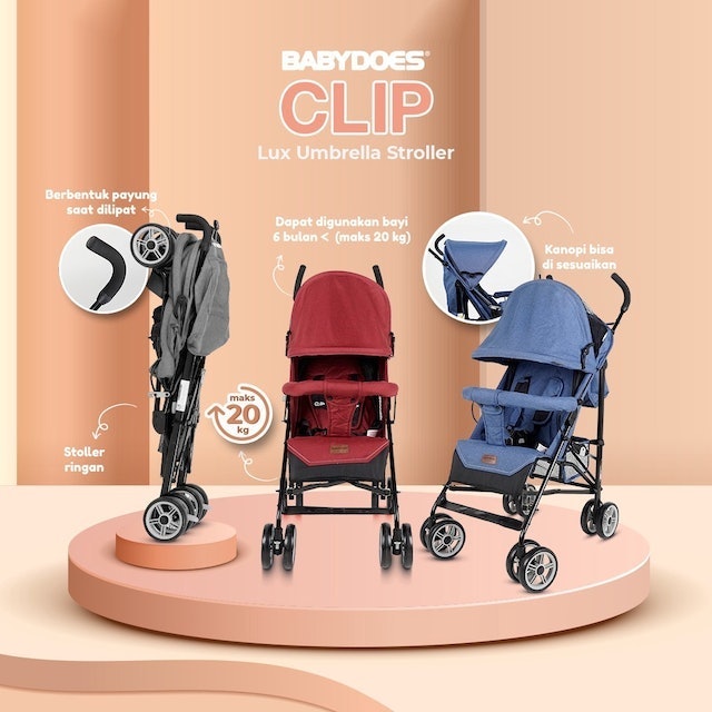 Babydoes Clip Lux Umbrella Stroller 2062