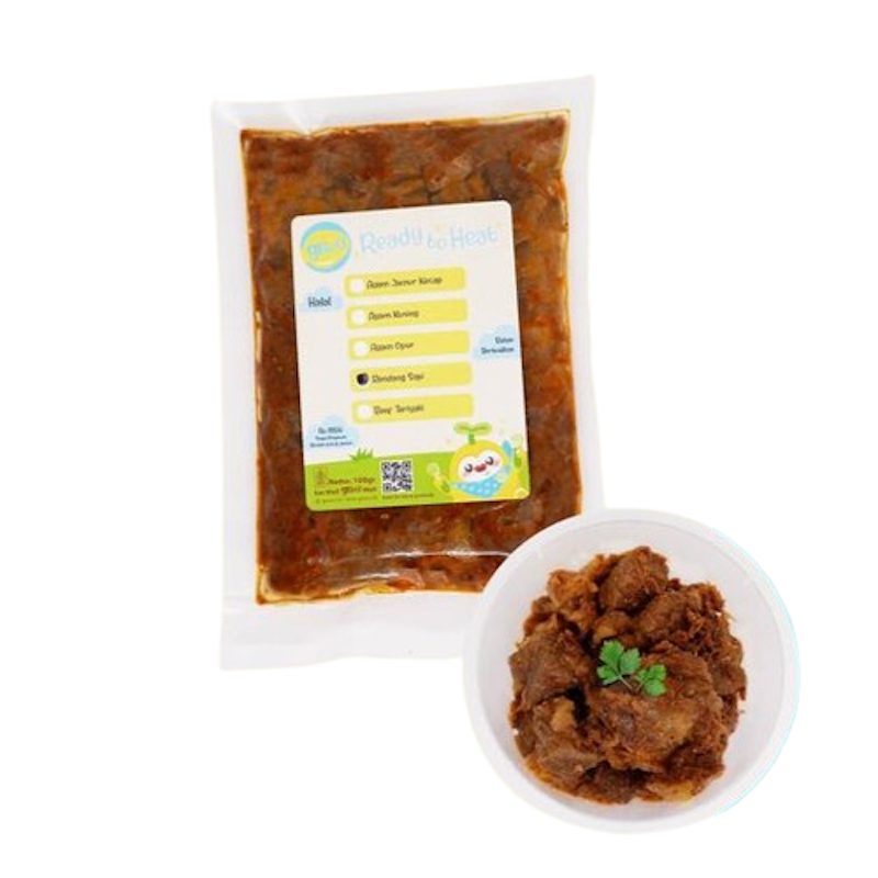 Grouu Ready To Heat Rendang Sapi 1