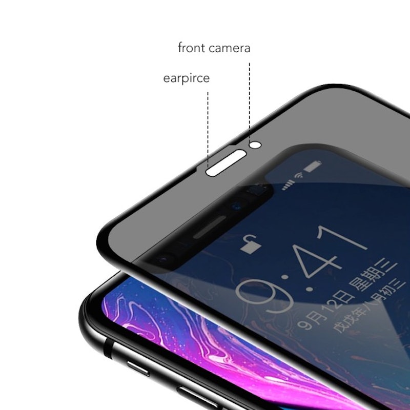 AMINO Anti Spy Tempered Glass 2