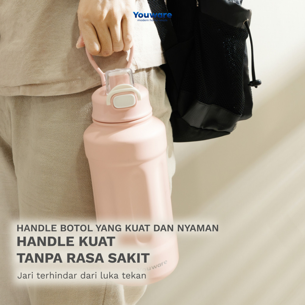 Pilihan Keluarga Indonesia Youware Aero Botol Minum Stainless Steel 1 Liter