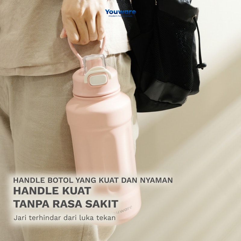 Youware Aero Botol Minum Stainless Steel 1 Liter 3