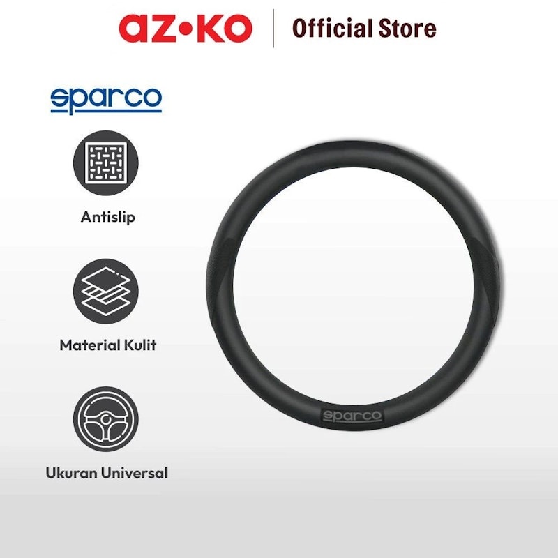 Sparco Set 3 Pcs Sarung Stir Mobil & Bantalan Bahu 5