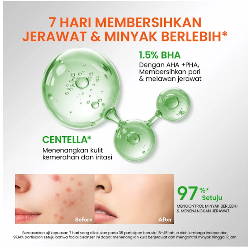 Hy! Amino+ 1.5% BHA Fight Acne Gel Cleanser 4