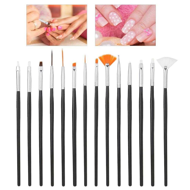 NelBeauty Brush Nail Art Dotting Tools 1