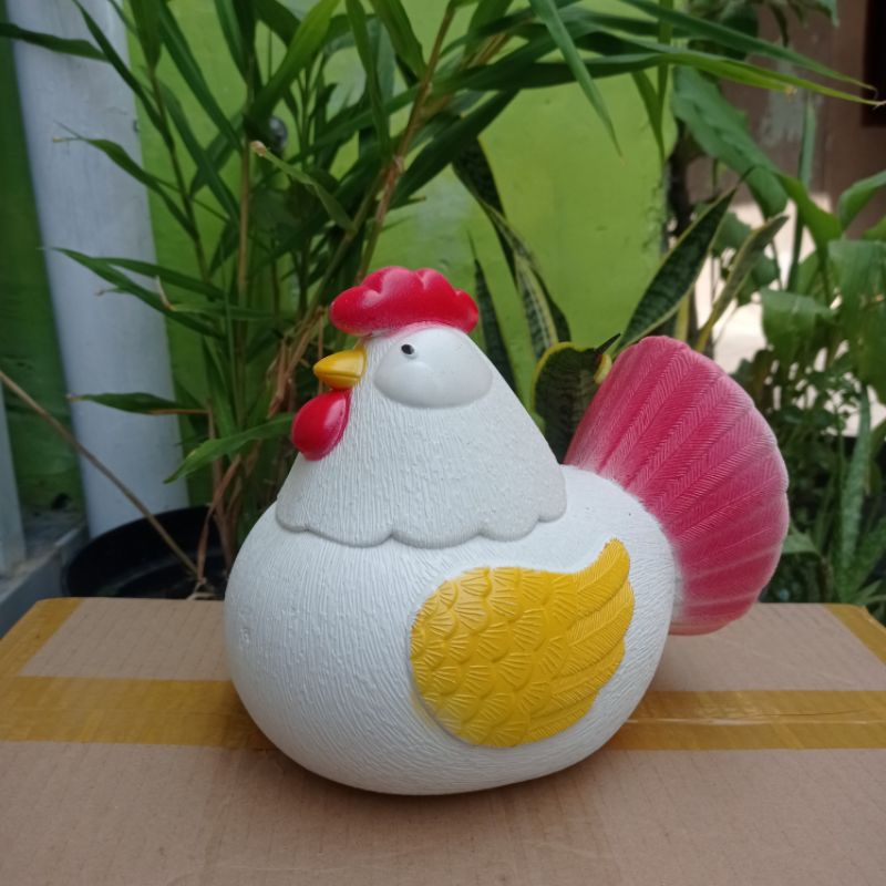  Celengan Ayam Plastik