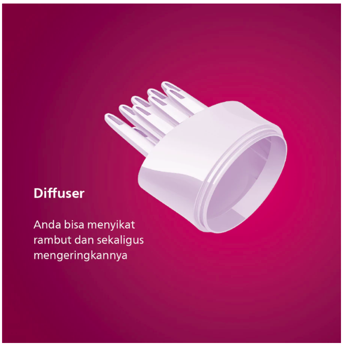 Philips Electronics Philips Hair Dryer EssentialCare HP8126/02