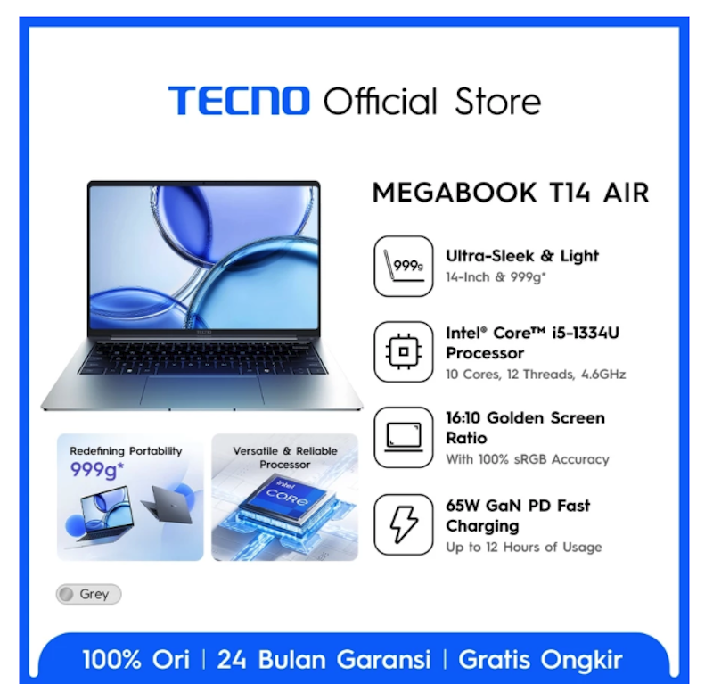TECNO Megabook T14 Air 2
