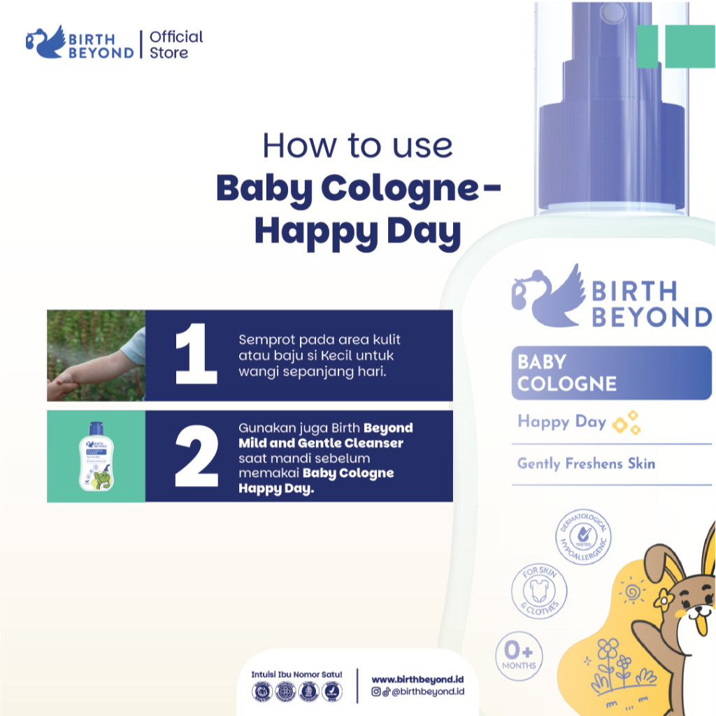 Birth Beyond Baby Cologne Happy Day 3
