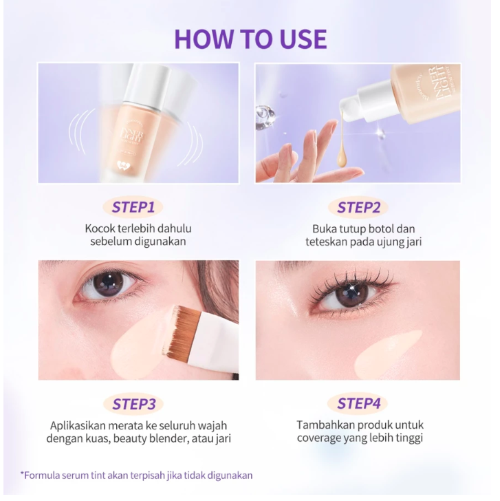 HEBE Beauty Style Barenbliss Bloomdew Inner Light Serum Tint MNO-Primrose