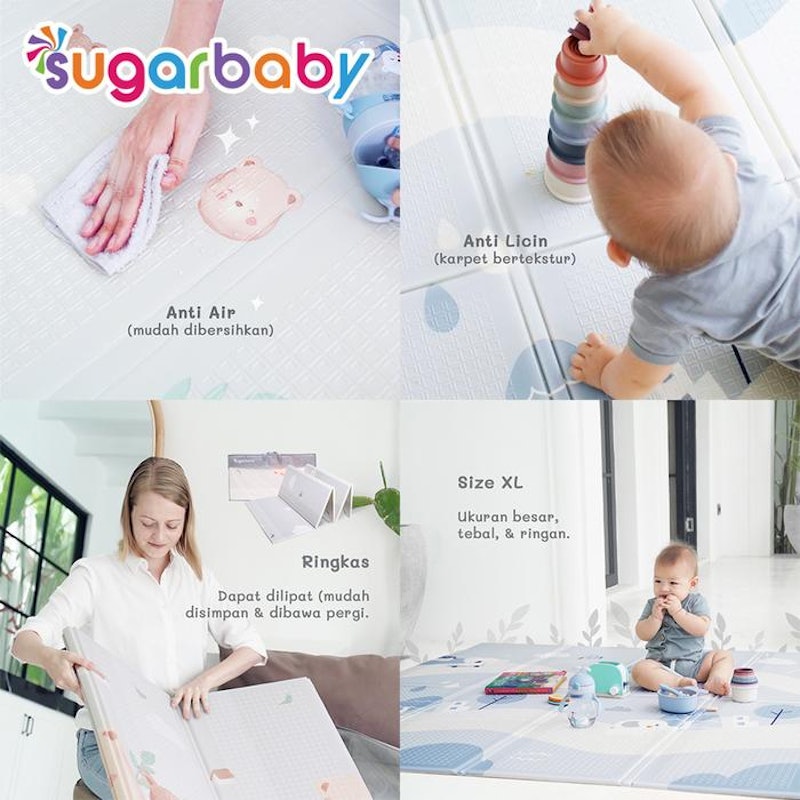 Sugarbaby Foldable Baby Playmat (Nature Series) 3