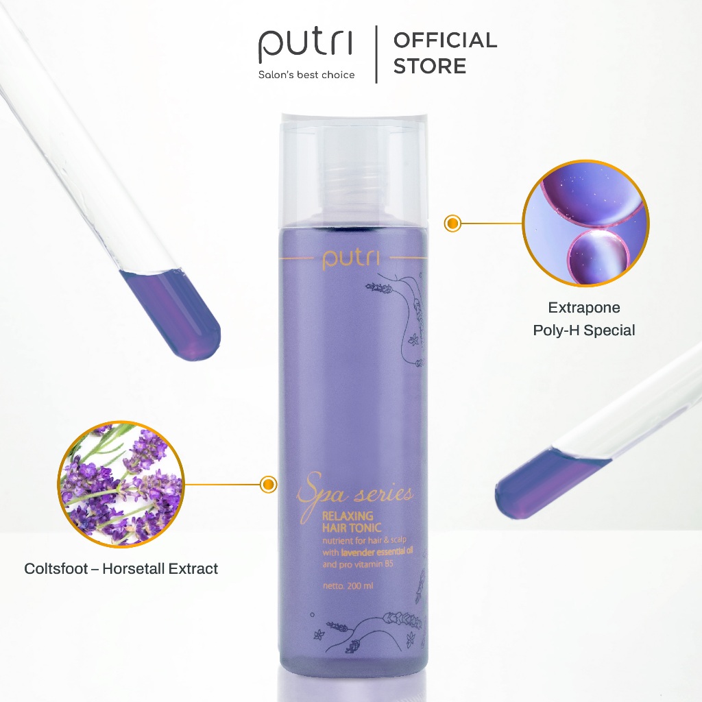 Paragon Technology and Innovation Putri Relaxing Hair Tonic With Lavender Essential Oil 