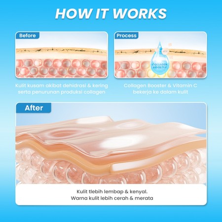 Eka Jaya Internasional Hanasui Vitamin C + Collagen Serum