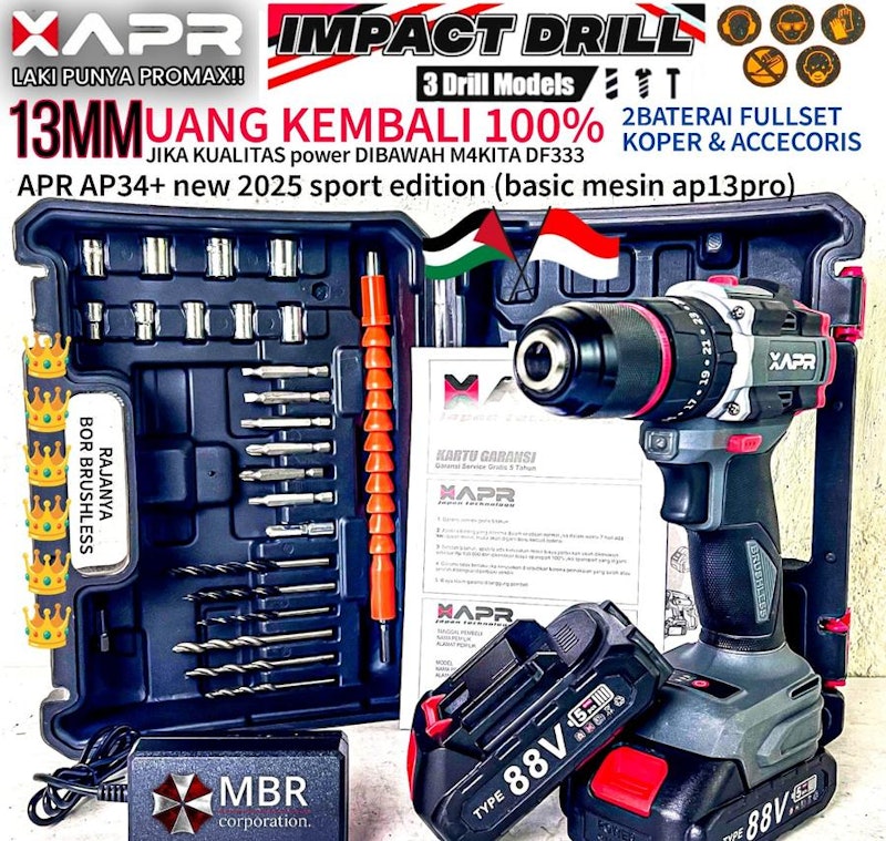 APR Cordless Impact Drill 5