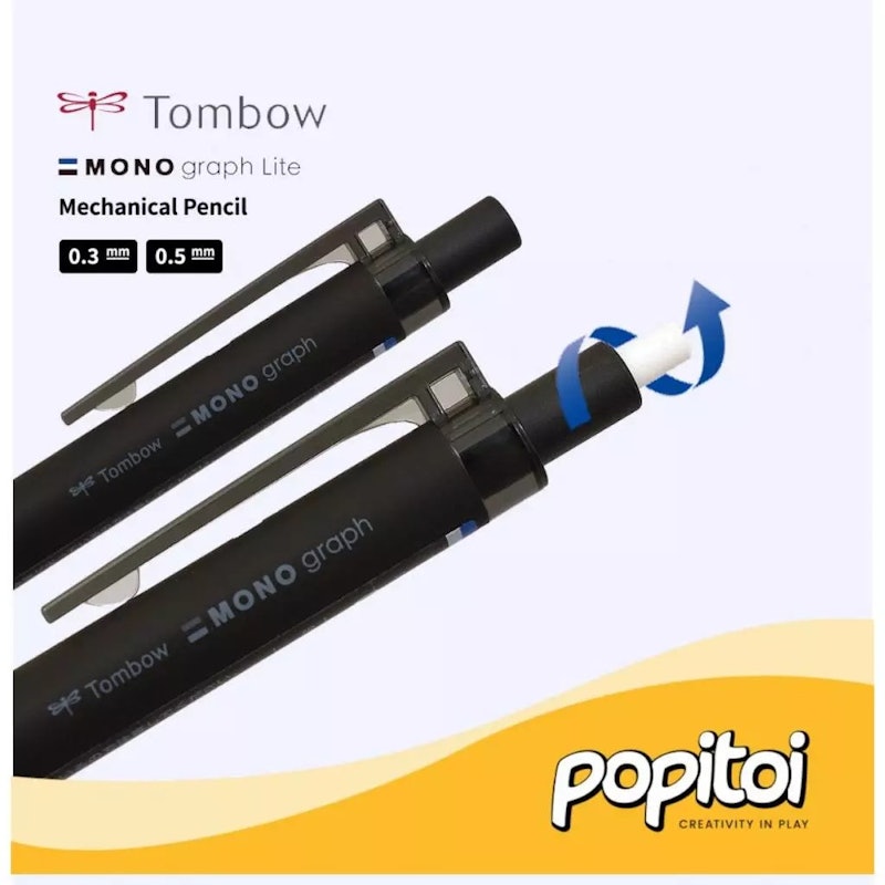 Tombow Mono Graph Lite Mechanical Pencil 0.3 mm 4