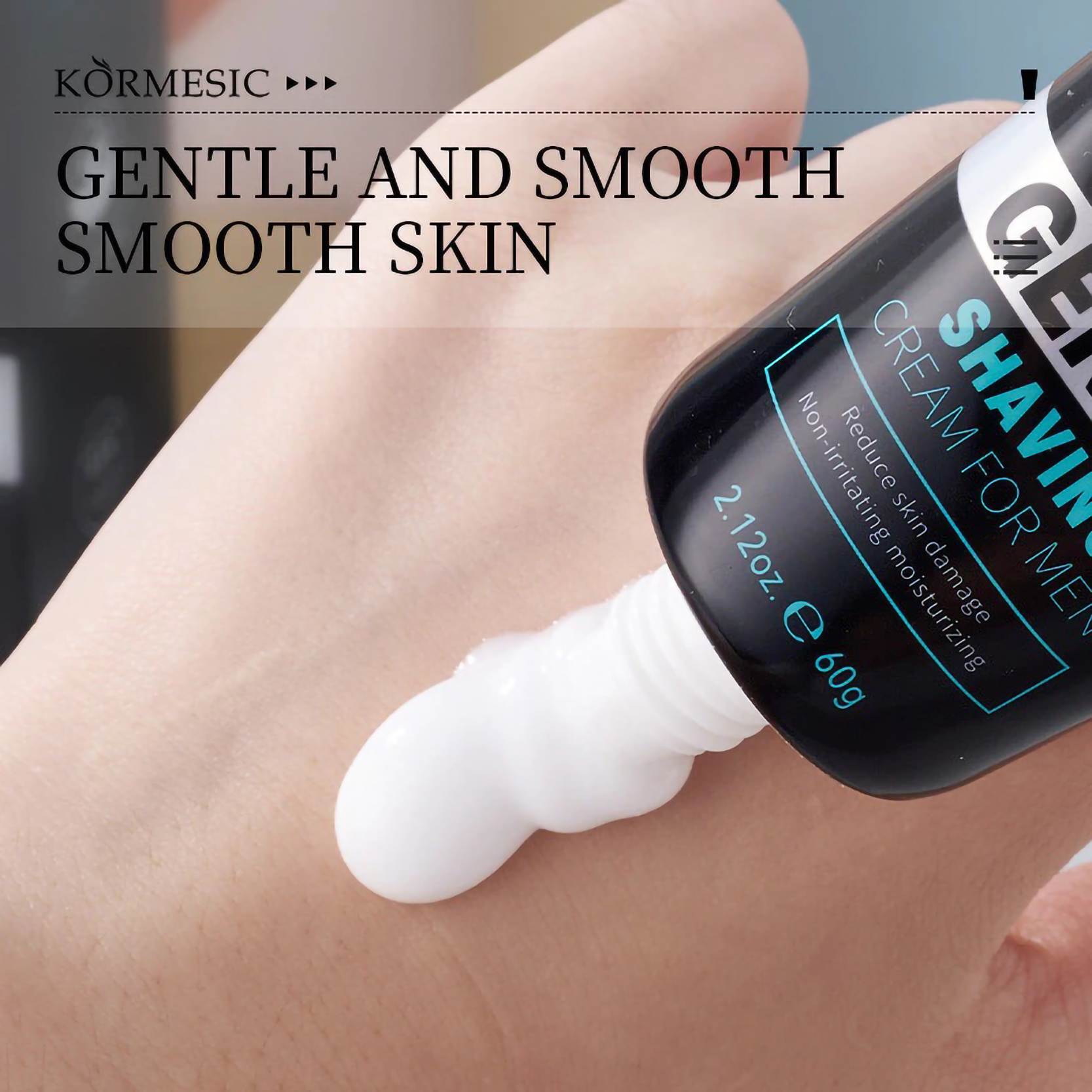 Kormesic Gentle Shaving Cream for Men 2