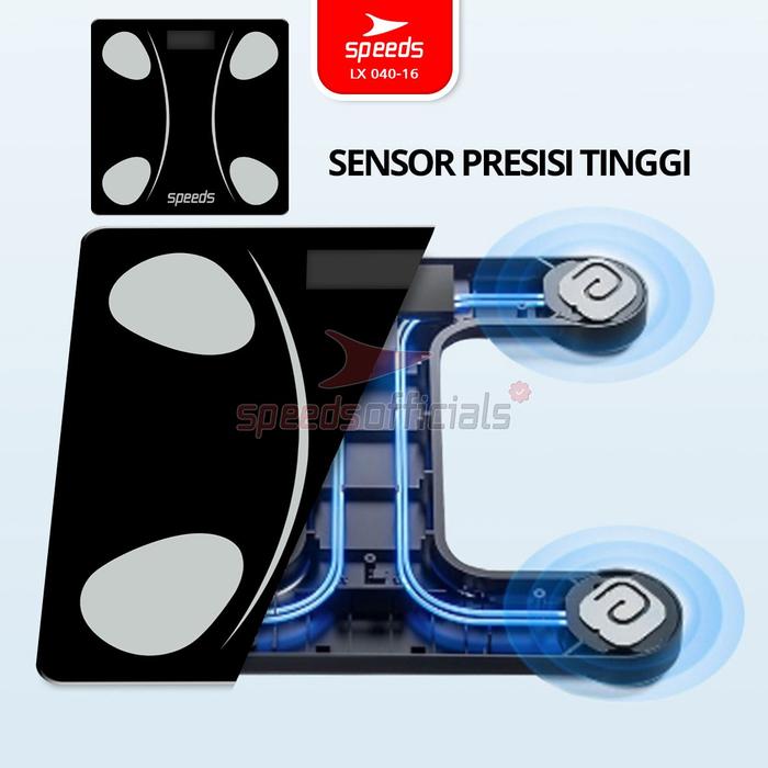 Speeds Indonesia Speeds Smart Body Fat Scale  LX 040-16 