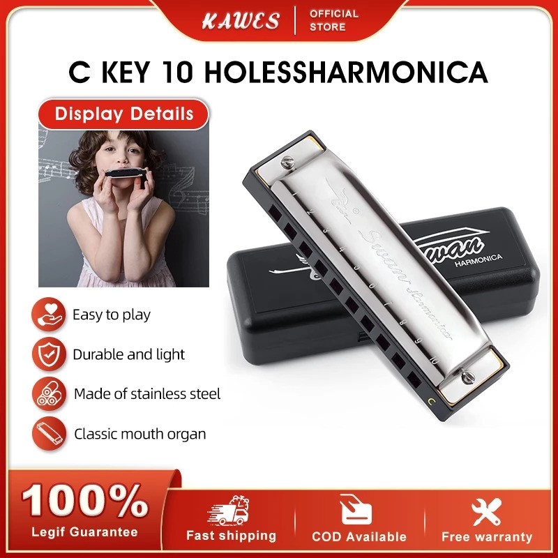 Swan Harmonica  SW-10