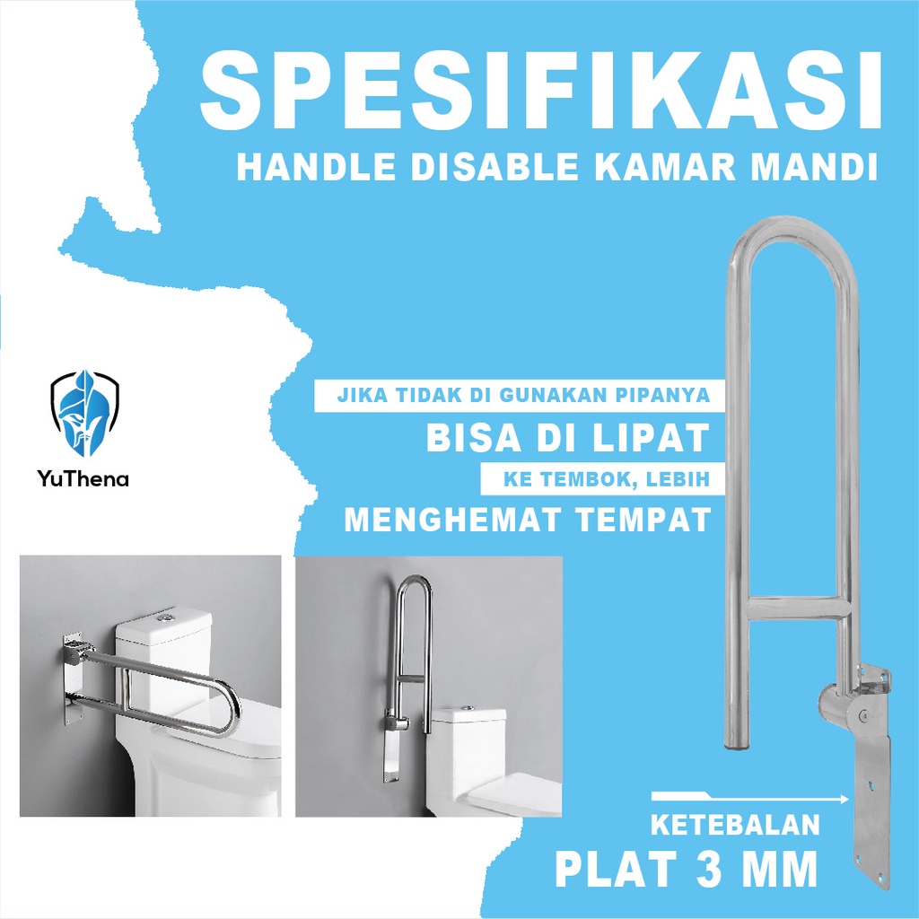 YuThena Sanitary Ware YuThena Pegangan Toilet