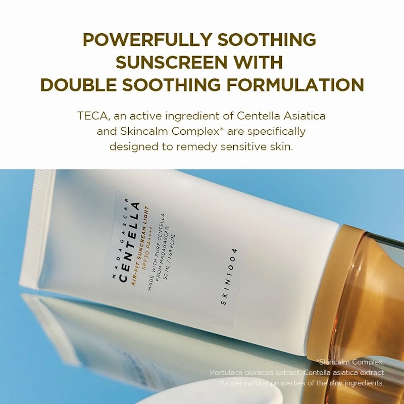 Madagascar Centella Air-Fit Suncream Light SPF30 PA+++ 4
