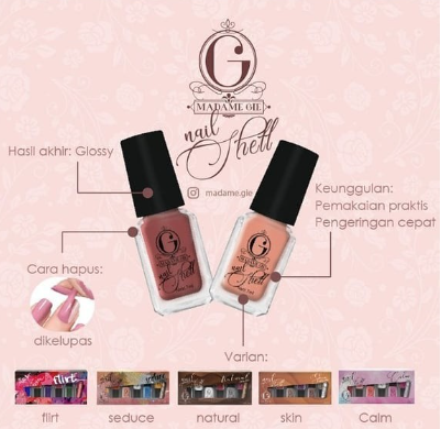 Madame Gie Nail Shell Peel Off