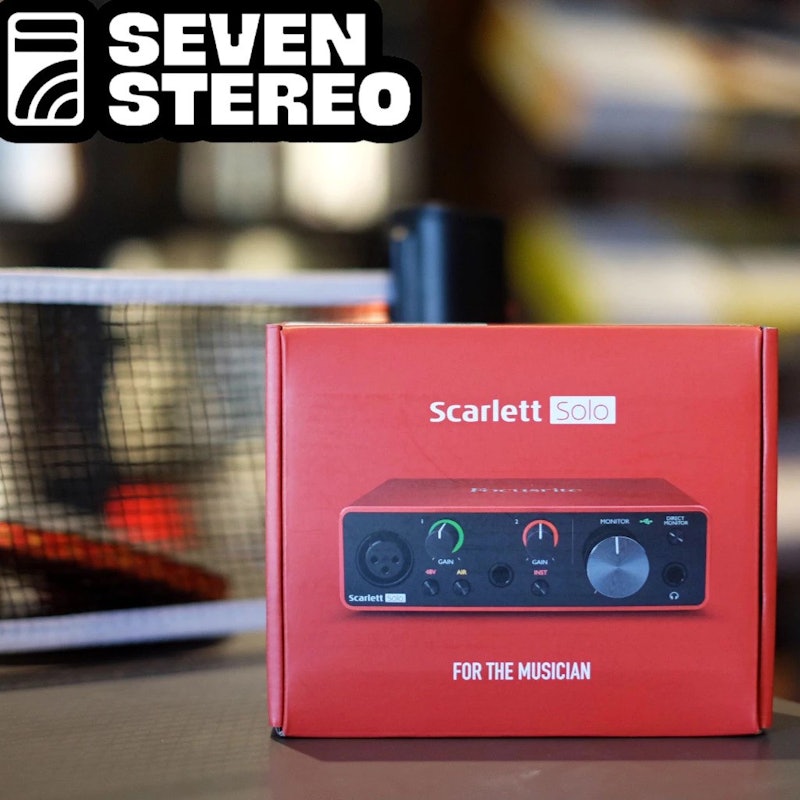 Focusrite Scarlett Solo 4th Generation 3