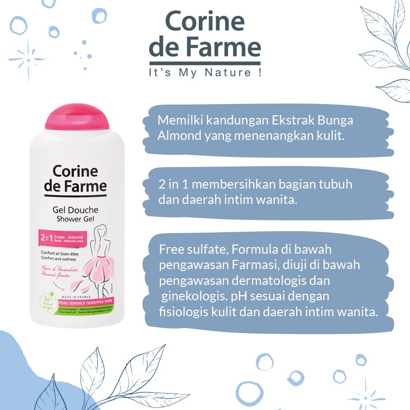 Corine de Farme Shower Gel 2in1