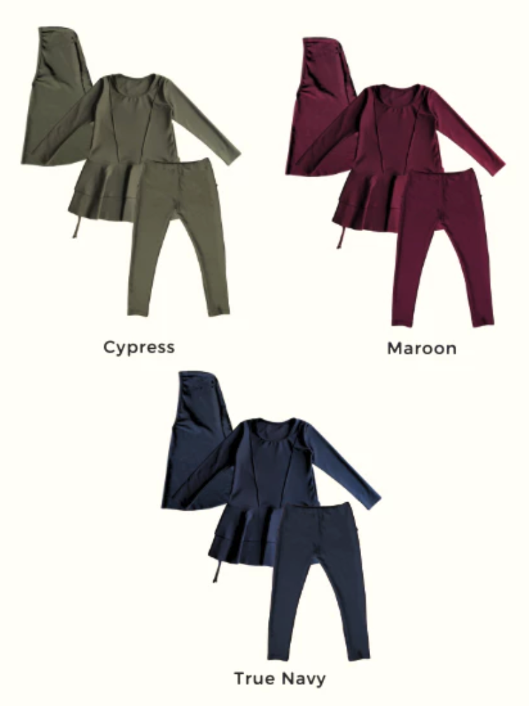 Lee Vierra Kids Lee Vierra Layla Burqini Kids Baju Renang Muslim Anak