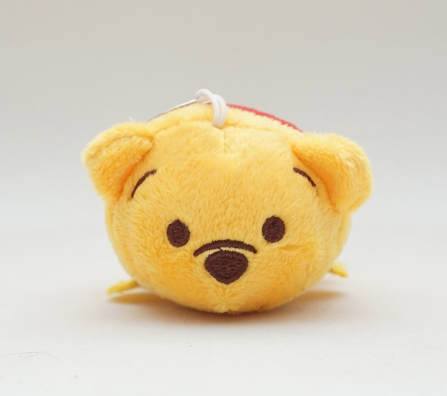 Boneka Tsum Tsum Winnie the Pooh Kuning Gantungan Kunci 2