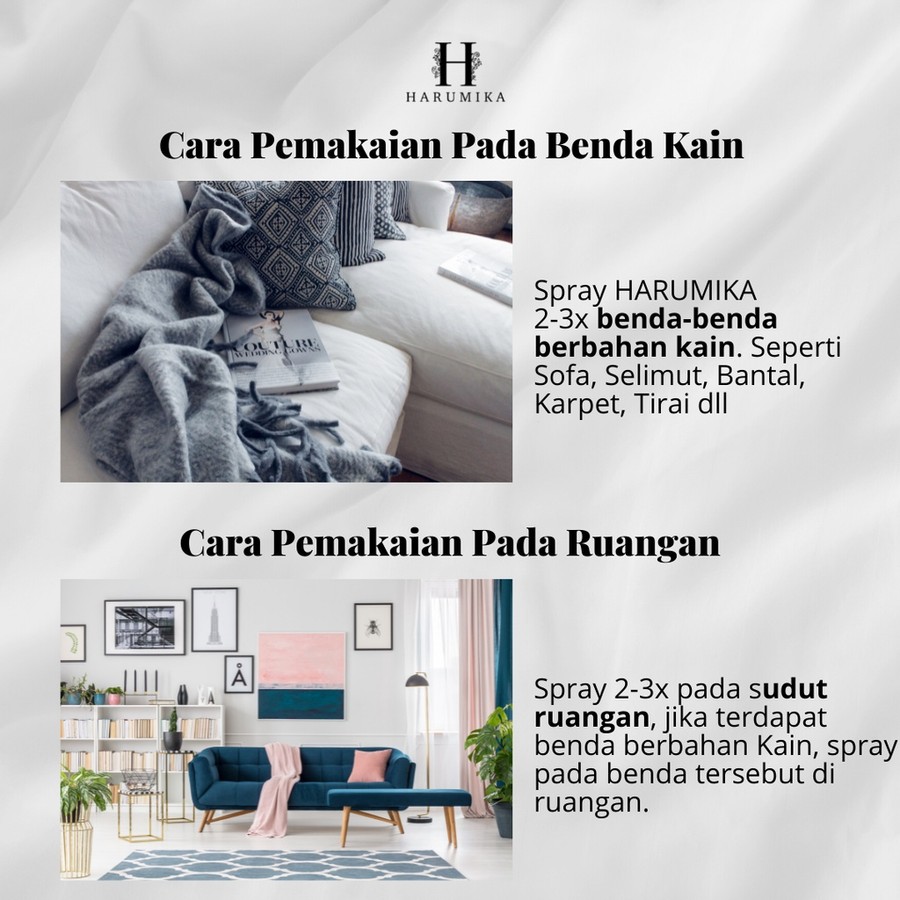 Cendekia Berkah Utama Harumika Linen Spray Sweet Vanilla Lace