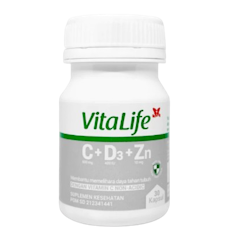 Vitalife C + D3 + Zn