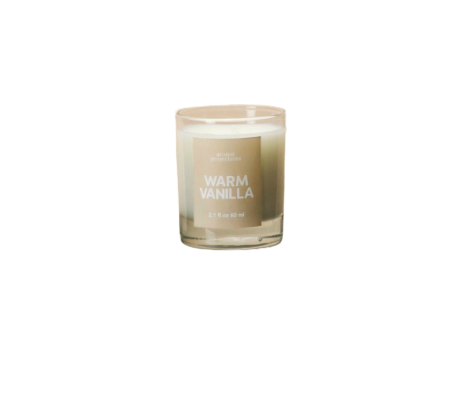 Warm Vanilla Scented Soy Candle
