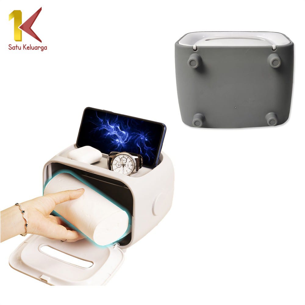 Tempat Tisu + Stand Phone Holder Bentuk TV 3