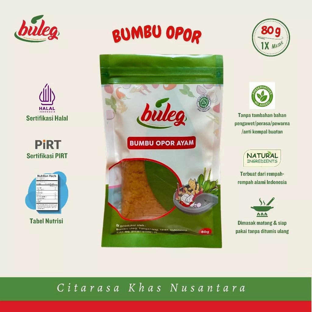 Bumbu Uleg Buleg Bumbu Opor Ayam