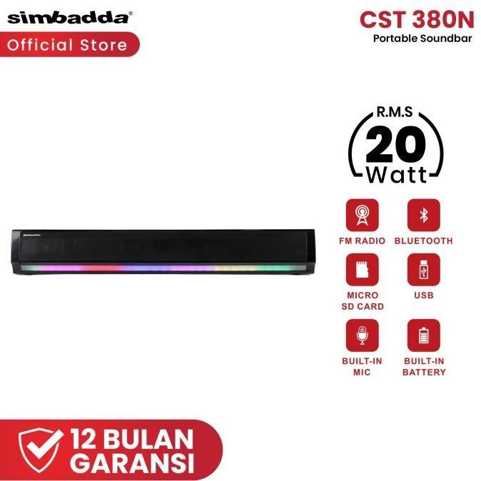 Simbadda Group Simbadda® Portable Soundbar  CST 380N