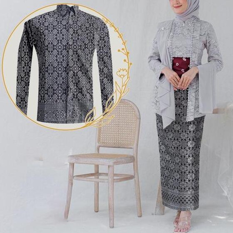 Ahzem Set Kebaya Sabira Laksmi Kutubaru 3