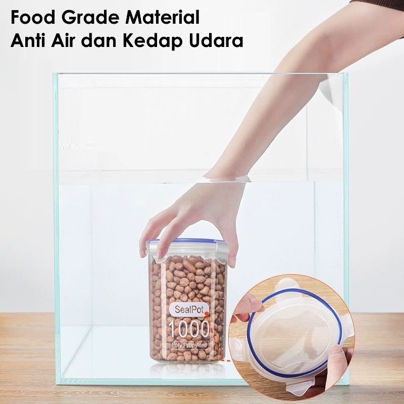  Masterhome Toples Penyimpanan Makanan dan Snack