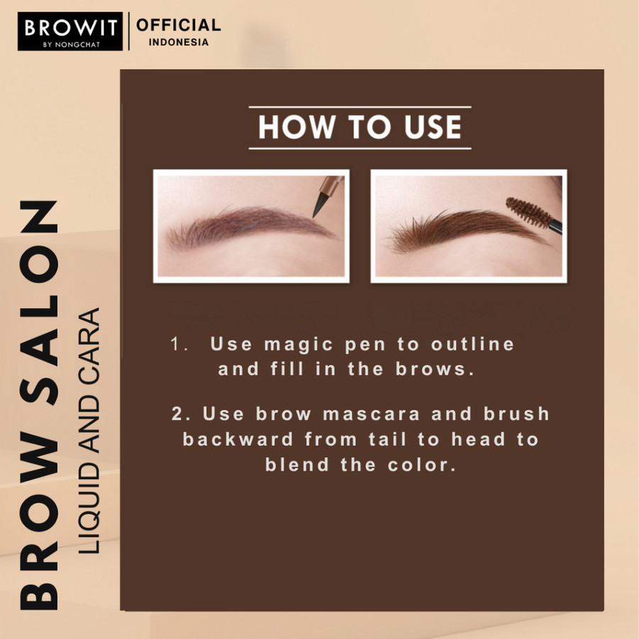  Browit by Nongchat Brow Salon Liquid And Cara