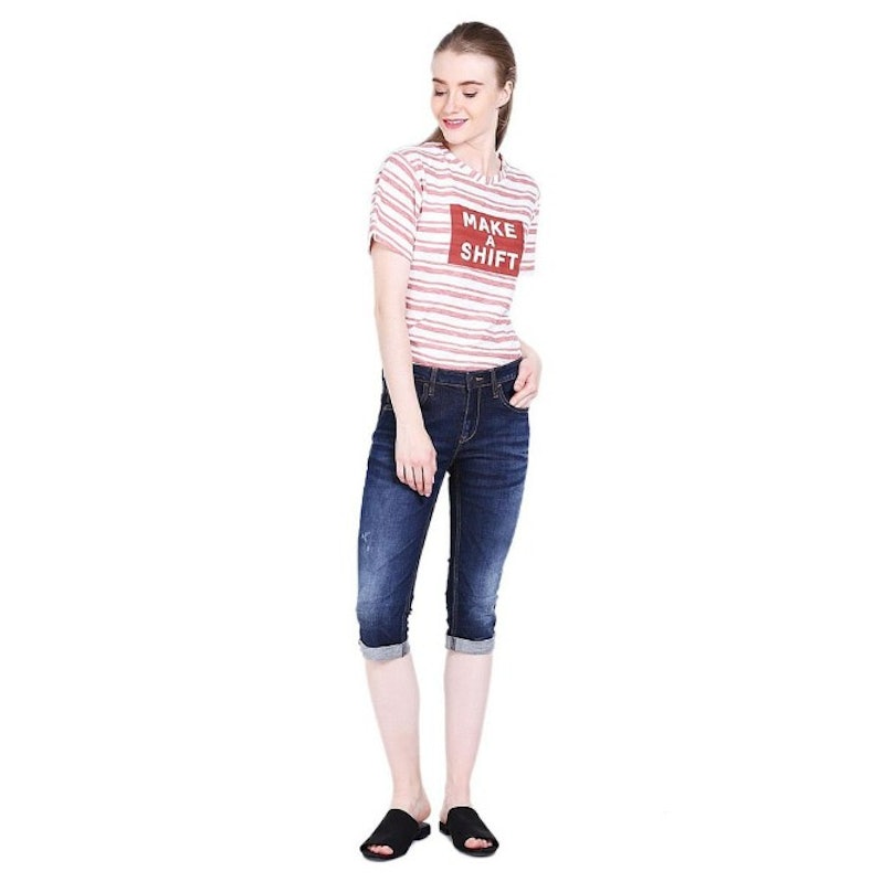 Miyoshi Josei 3/4 Skinny Jeans 1