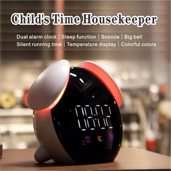 Triple W Triple W Smart LED Digital Alarm Clock