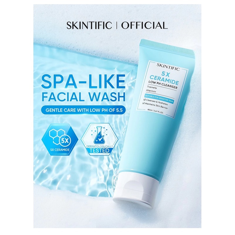 5X Ceramide Low pH Cleanser 2