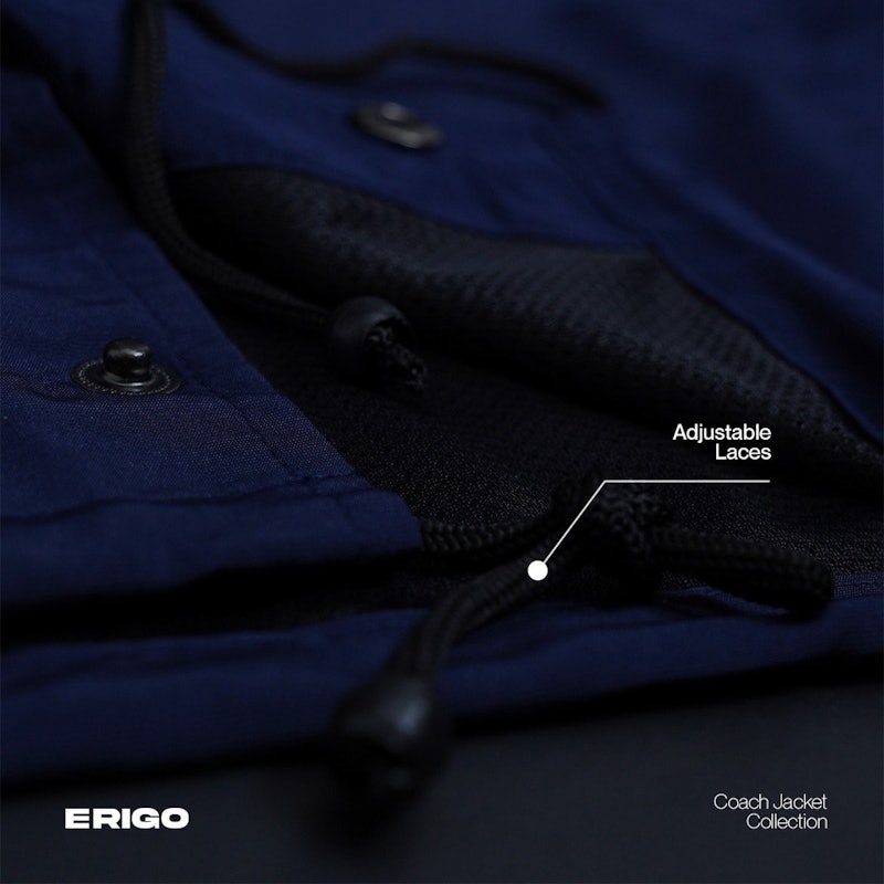 ERIGO Coach Jacket Derrick Winter Bloom Unisex 4