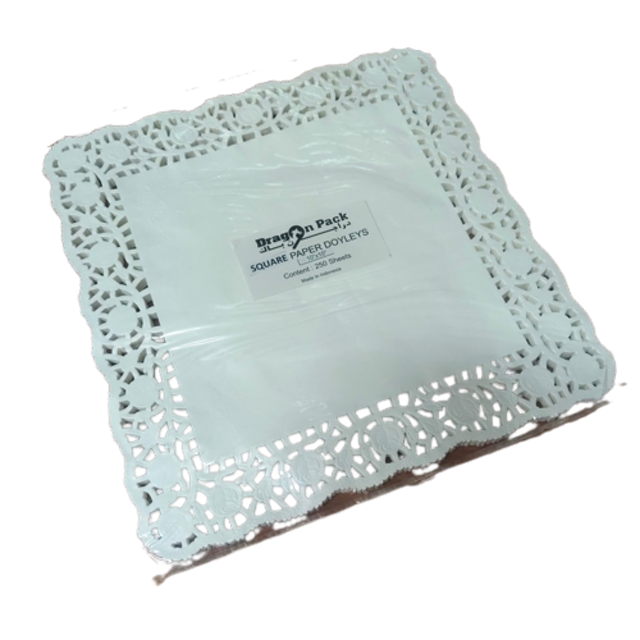 Square Paper Doyleys