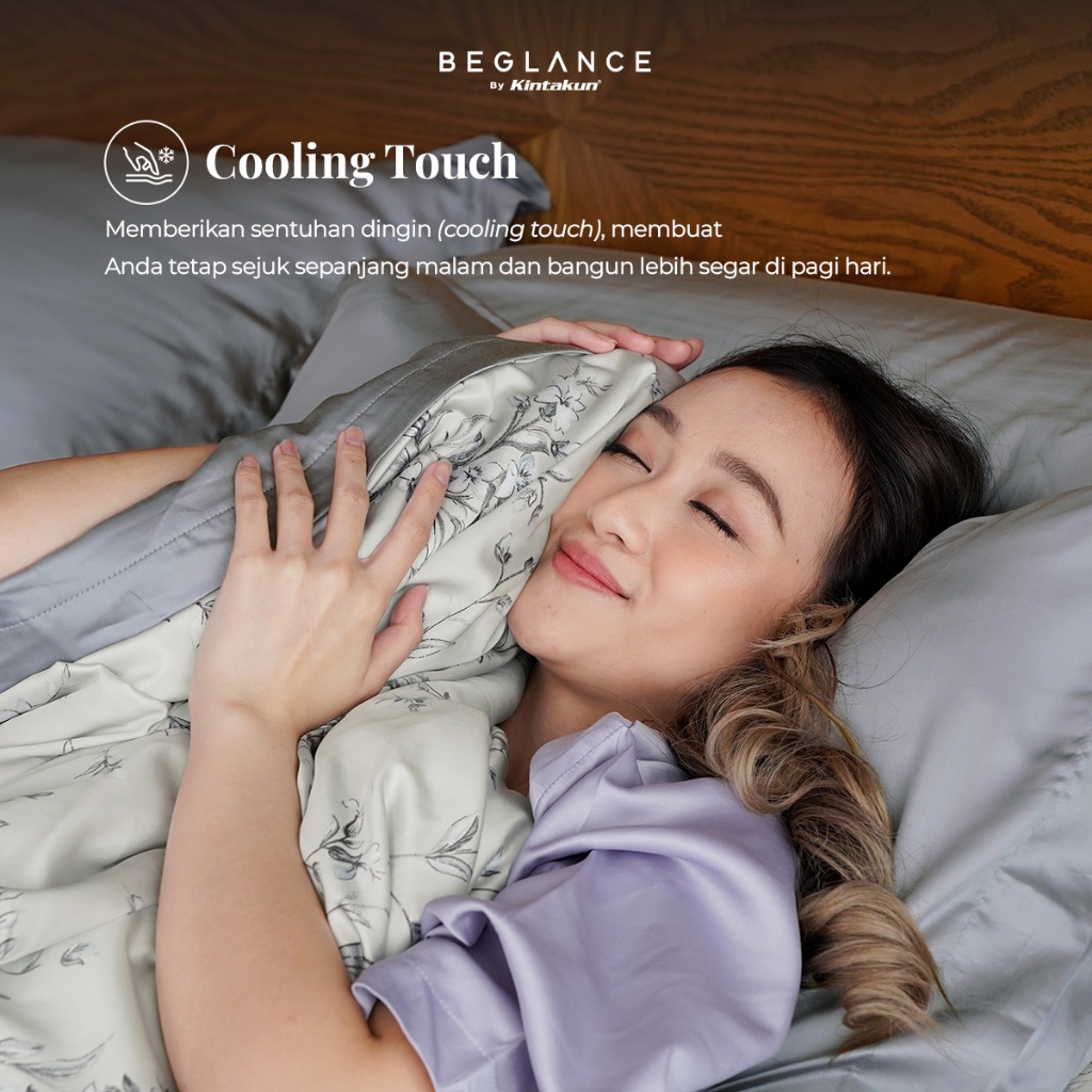 Kintakun Sprei Beglance Bamboo Silk Premium Fitted 2